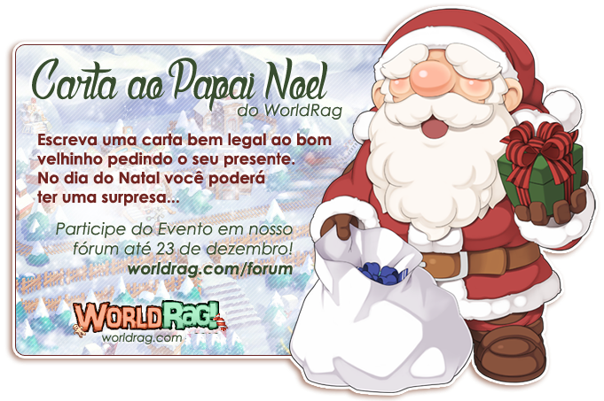 [Evento] Carta ao Papai Noel do WorldRAG
